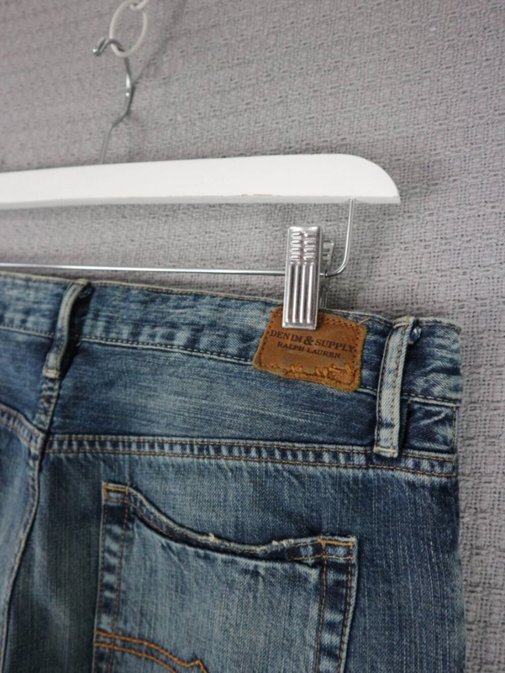 Denim & Supply Polo Ralph Lauren Boyfriend Cut Distressed Jeans Womens Sz 27 - Picture 8 of 11